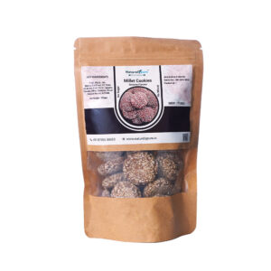 Millet Cookie - Chocolate Sesame flavor